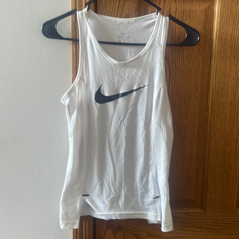 Nike dri-fit white tank